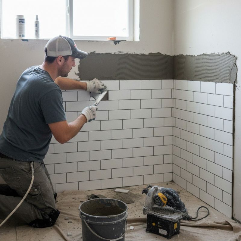 Tile Surround Installation in Conroe, TX