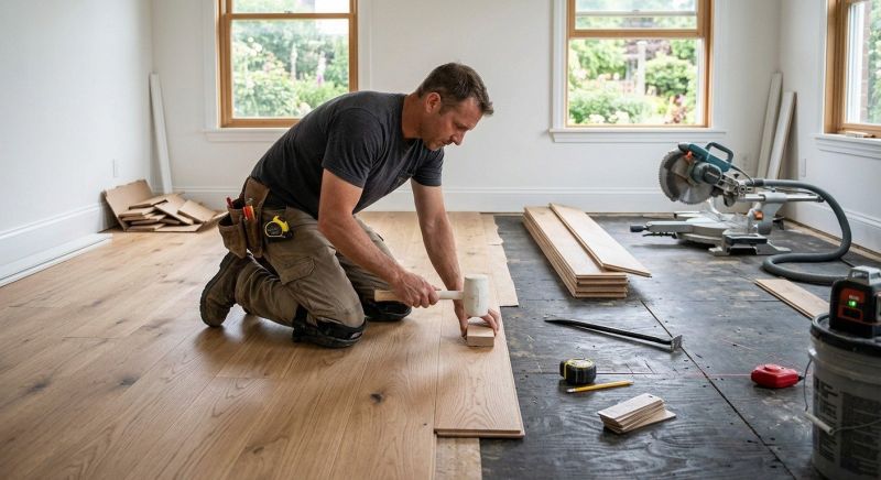 Hardwood Floor Installation in Phoenix, AZ