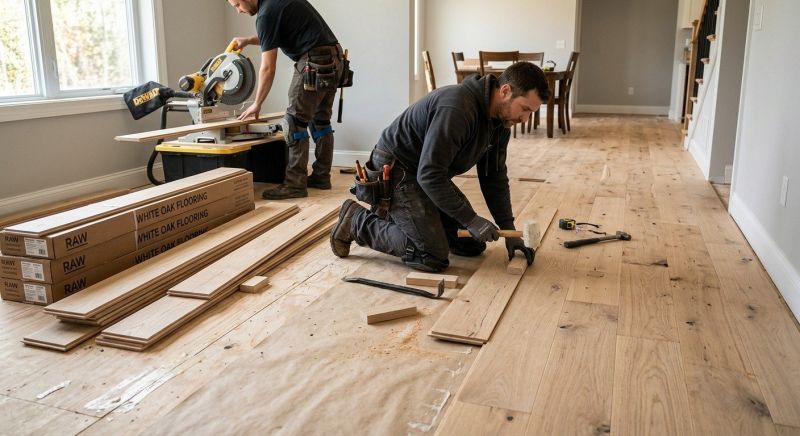 Hardwood Floor Installation in San Antonio, TX