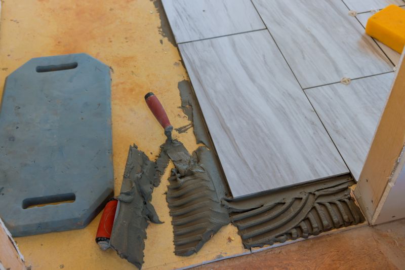 Restroom Floor Replacement in Alexandria, VA